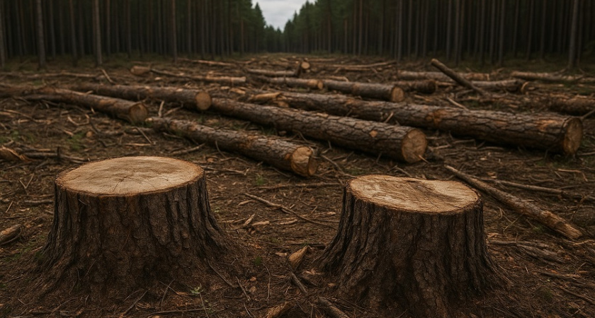 Следователи ищут виновных в массовой вырубке деревьев под Суздалем