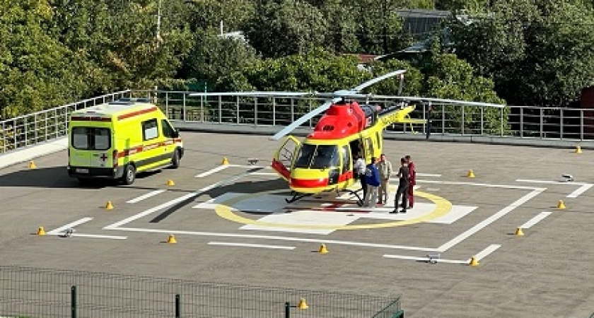 Во Владимирской области спасли двоих детей благодаря медицинской авиации