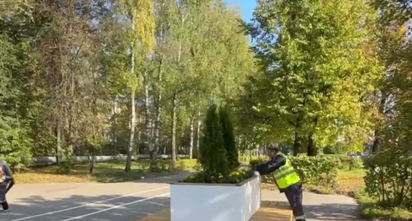 Во Владимире обустроили новую зону отдыха на проспекте Строителей