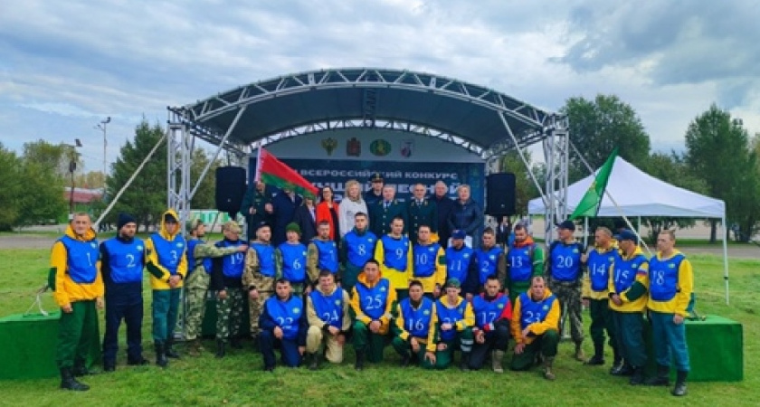 Владимирец прибыл в Красноярский край побороться за звание лучшего лесного пожарного