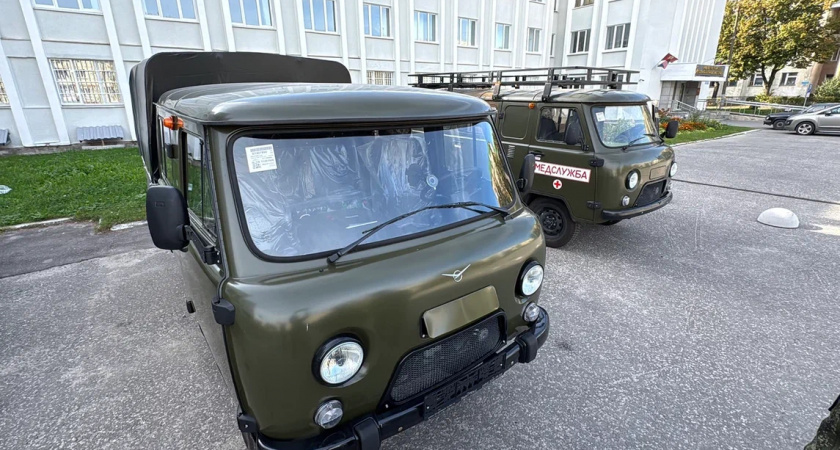 Из Владимирской области на передовую отправили два УАЗика