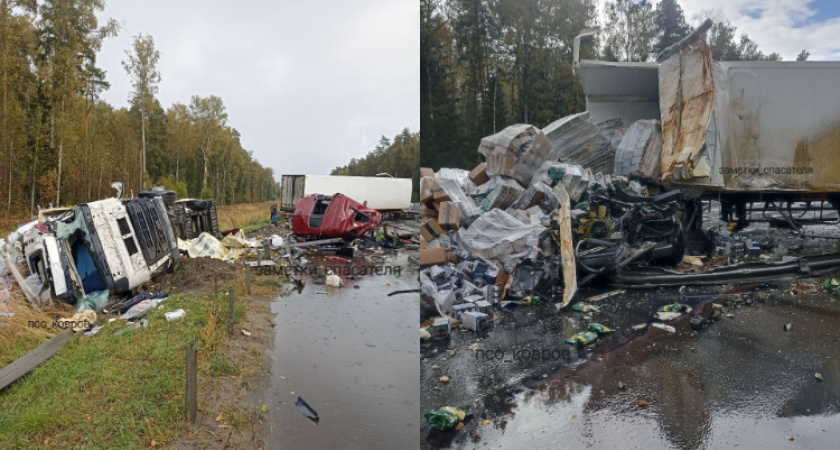 В Ковровском районе произошло смертельное ДТП с фурой