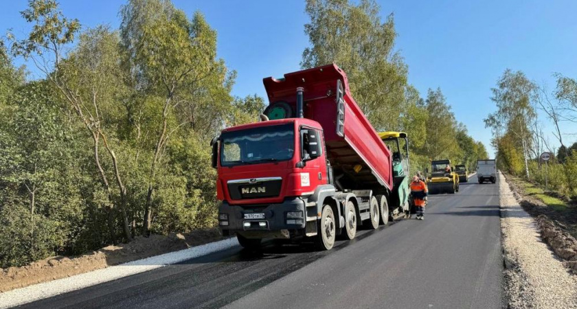 Во Владимирской области открыли отремонтированный участок трассы «Никулино-Мошок»