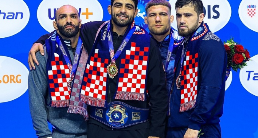 Владимирский спортсмен завоевал "серебро" чемпионата мира по борьбе в Загреб