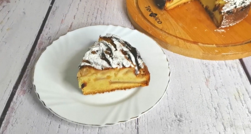 Пышная шарлотка как у бабушки: раскрываем секреты воздушного теста и сочных яблок - простой рецепт