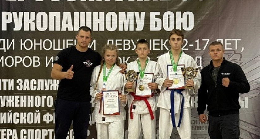 Владимирские рукопашники завоевали четыре медали в Солнечногорске