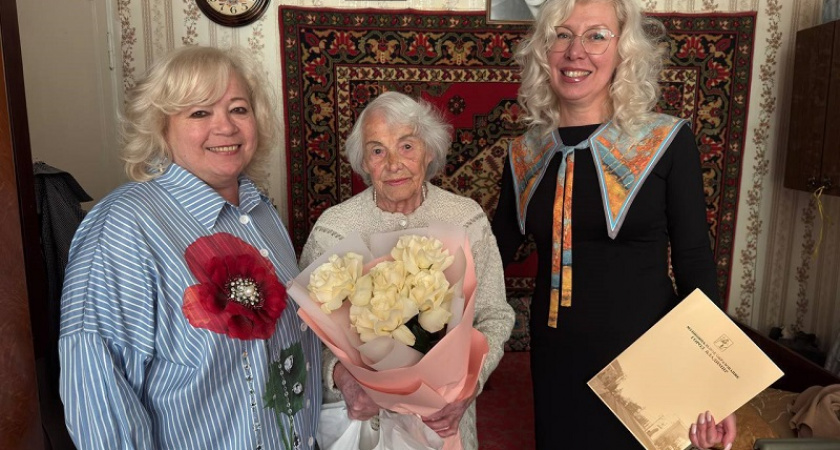 Жительница Владимира Роза Зайцева отметила 101-й день рождения