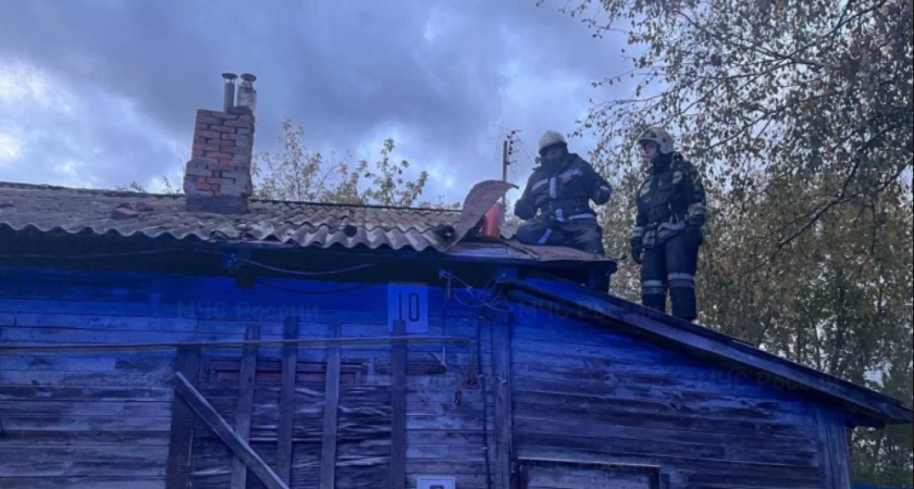 В Муроме на пожаре эвакуировали восемь жильцов дома