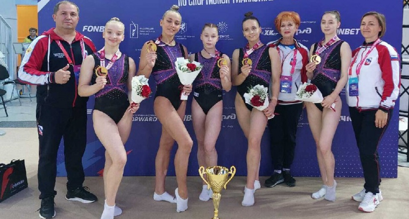 Владимирские гимнастки впервые взяли "золото" на чемпионате России