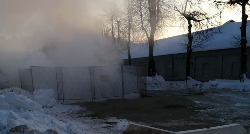 В Карабанове жители остались без отопления из-за недостроенной теплотрассы