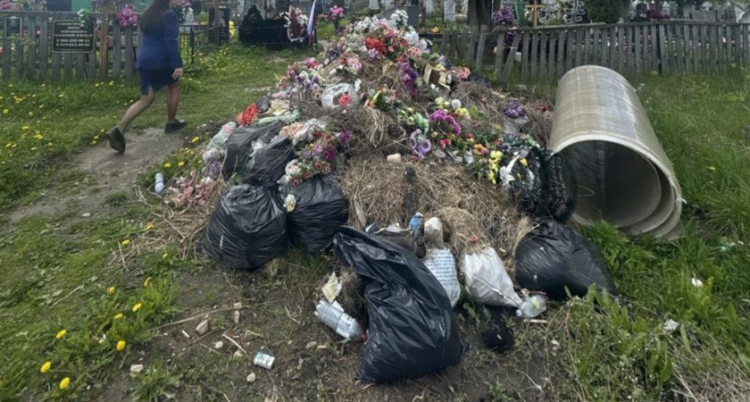 Старое кладбище в Муроме превратилось в мусорную свалку