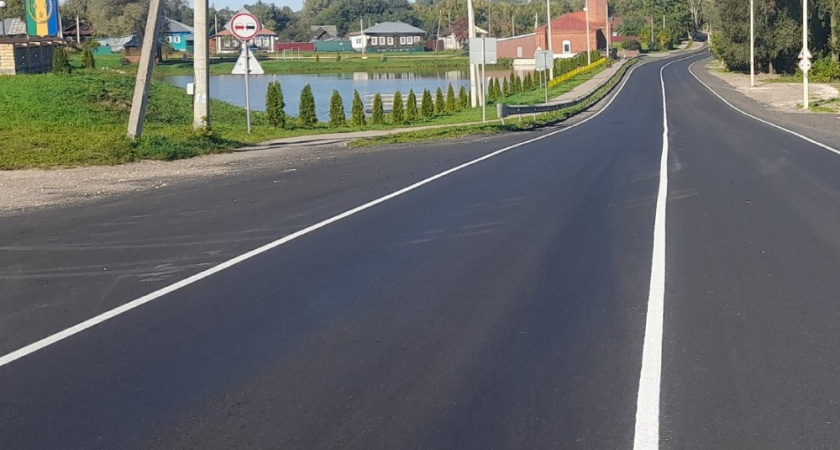 Завершён ремонт на магистрали Муром – "Волга"