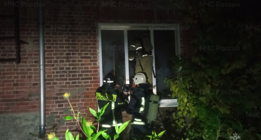 В Вязниках при пожаре погиб человек