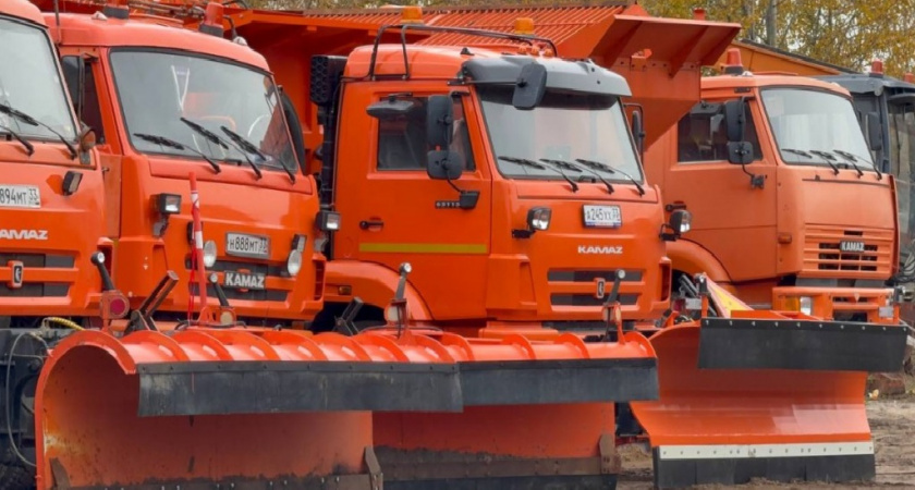 Власти Владимира закупили 115 машин для борьбы со снегом и гололедом