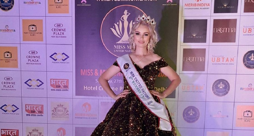 Суздальская миссис стала «серебряной» королевой красоты в Дели