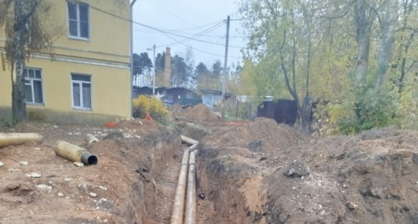 Под надзором прокуратуры в Карабаново завершён ремонт теплотрасс