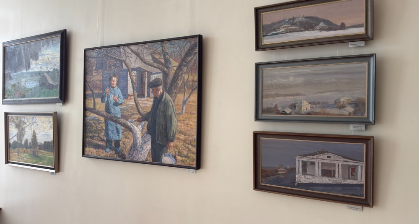 Во Владимире открылась выставка пейзажей российской провинции