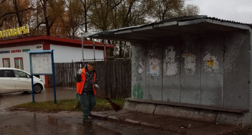 Уборка продолжается в отдаленных районах Владимира