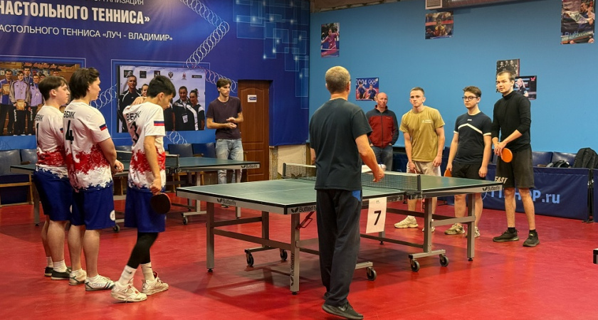 Во Владимире определили лучших теннисистов среди вузовских команд