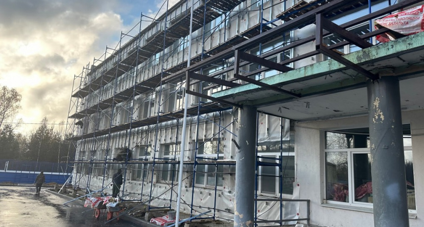Ремонт школы в Ковровском районе может затянуться из-за нехватки рабочих
