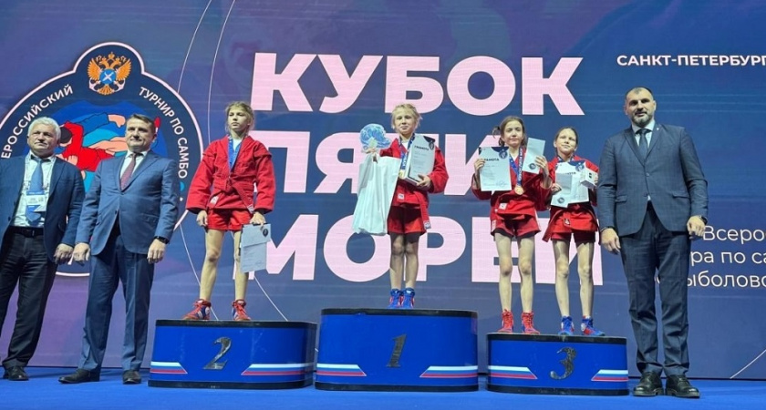 Юная самбистка из Владимирской области стала чемпионкой в Петербурге
