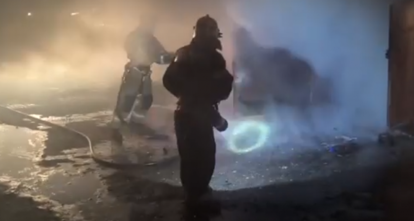 Подросток пострадал при пожаре в Сельце