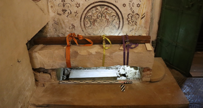 Под собором в Суздале обнаружили останки митрополита Иллариона