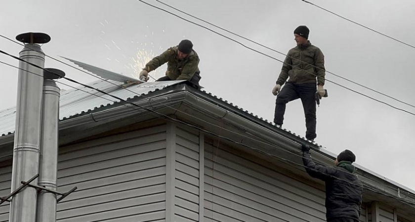 В деревне Шепелево продолжается ремонт культурного центра