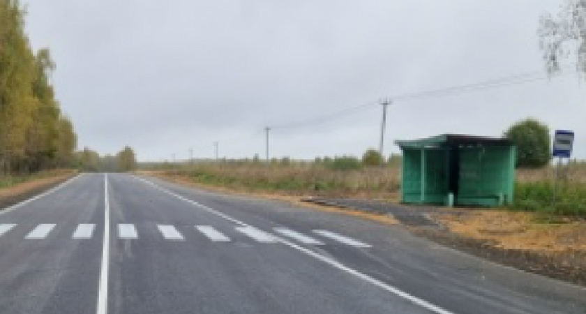 Во Владимирской области отремонтировали дорогу «Вязники - Сергиевы Горки -Татарово»