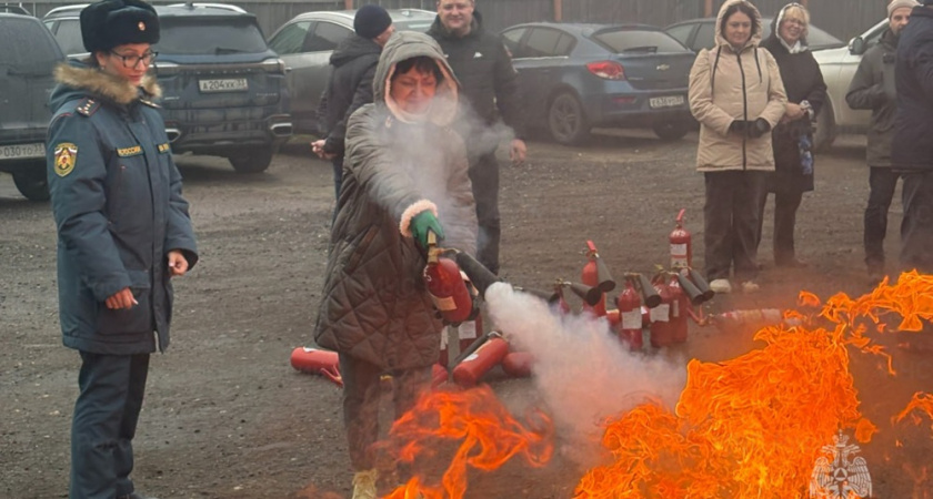 Сотрудники Владимиро-Суздальского музея-заповедника потушили пожар