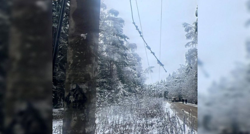 Во Владимирской области ликвидируют последствия снегопада