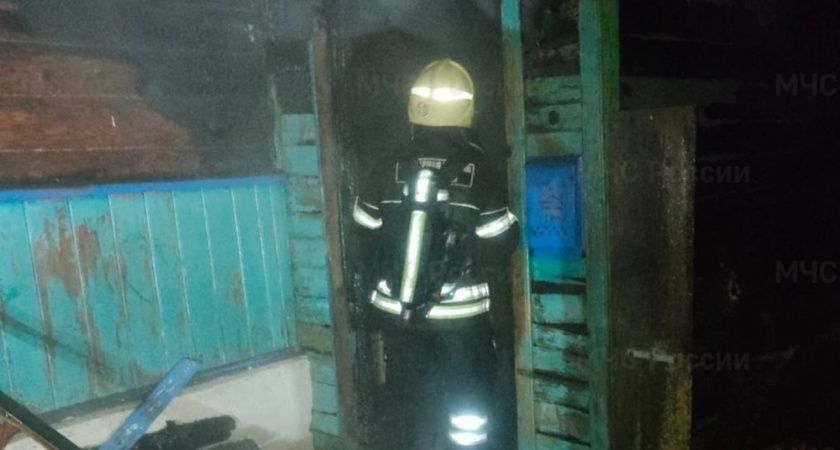 В Муромском округе сгорел частный дом