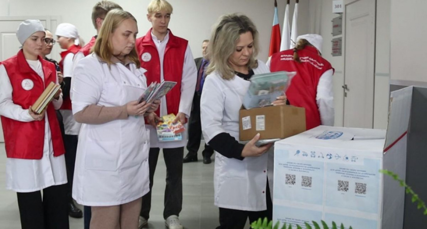 Владимирцы собирают «Коробки храбрости»