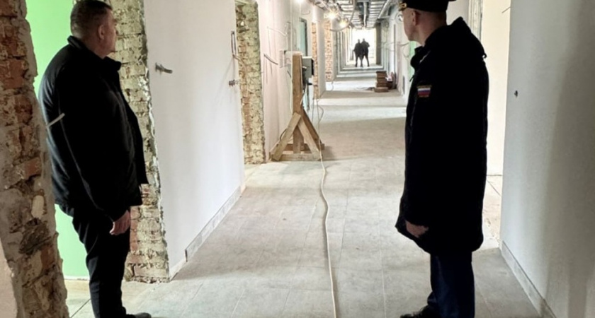 В Собинке подрядчик отстает от графика ремонта корпуса районной больницы