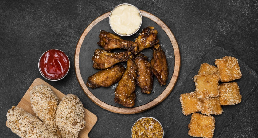 Готовлю сочные крылышки и хрустящую картошку на новогодний стол за 10 минут - даже у Огненной Лошадки потекли слюнки 