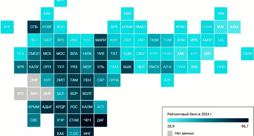 Владимирская область заняла 25-е место в рейтинге приверженности населения ЗОЖ