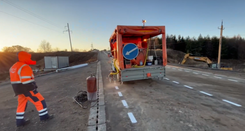 Капремонт моста через Колокшу в Юрьев-Польском районе подходит к концу