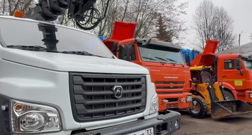 Автопарк коммунальной техники во Владимире за год пополнился на 10 единиц