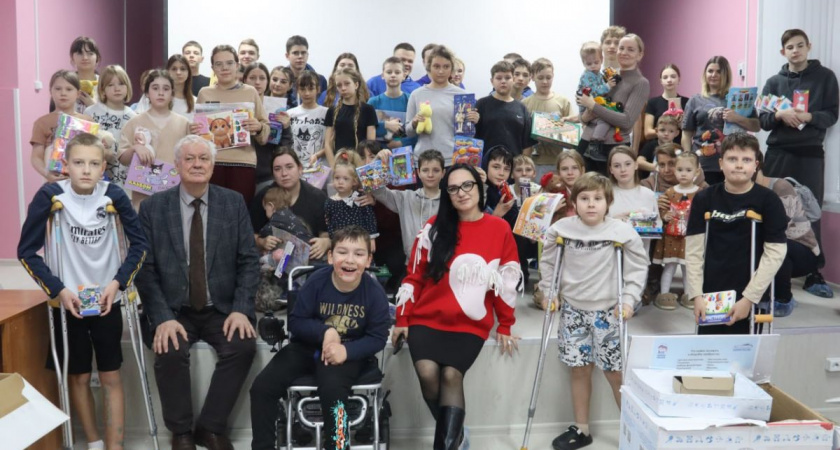 «Коробка храбрости» — маленьким пациентам Пиганово