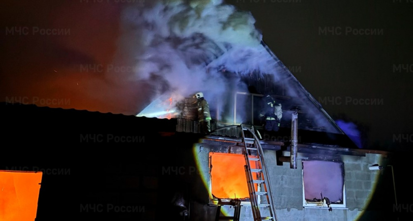 За ночь в жилом секторе Владимирской области случилось три пожара