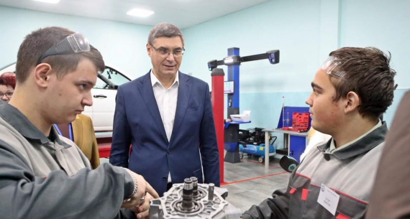 В Муроме открыли учебные мастерские для будущих машиностроителей