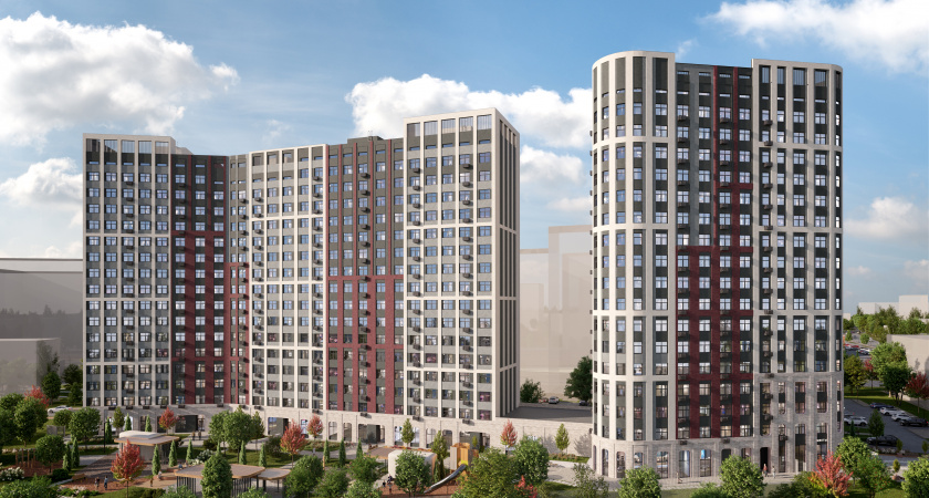 Стало известно, как будут выглядеть холлы подъездов в первом доме Жилого Квартала UNO. Спойлер – будет много света и функциональных зон