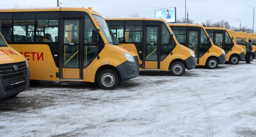 Образовательные центры Владимира получили новые школьные автобусы 