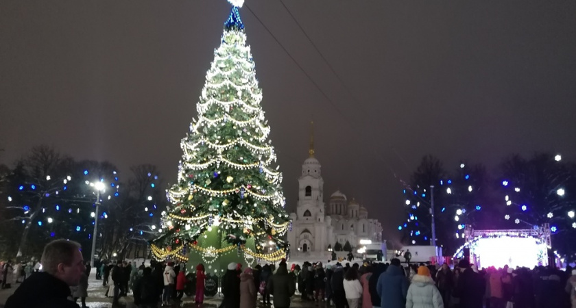 Мэрия опубликовала программу празднования новогодней ночи во Владимире