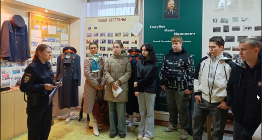 В Вязниках провели уроки мужества в честь Героя России Ивана Голубева