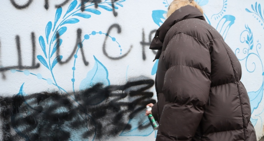 На владимирских стенах удалили более 3 тысяч запрещенных рекламных надписей