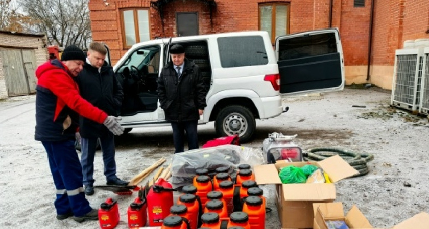 Ковровские спасатели получили новый автомобиль для тушения природных пожаров