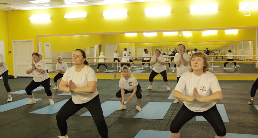 В Александровском районе открыли школу здоровья для пожилых