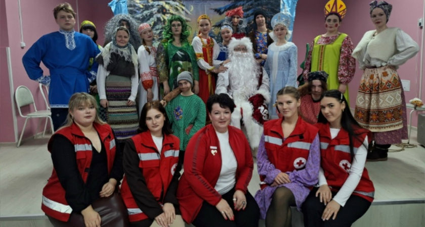 В областной больнице Владимира для детей устроили новогоднюю сказку