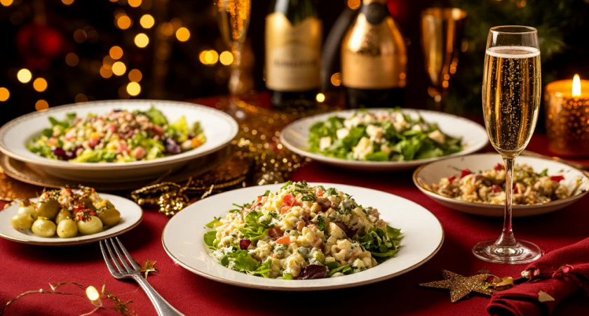 Оливье и шампанское: почему популярное новогоднее сочетание может испортить ваш праздник